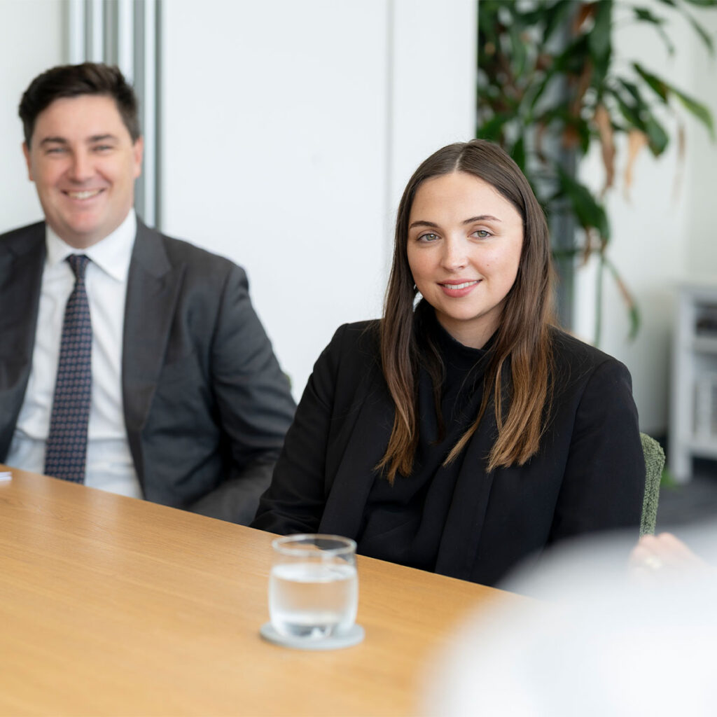 female lawyer in meeting